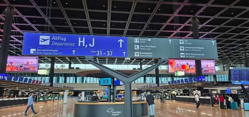 turkish airlines terminal frankfurt